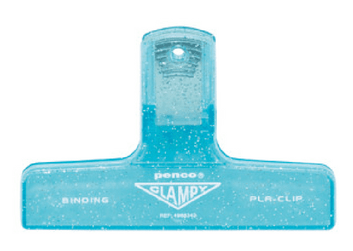 *Hightide - Penco - Clampy Pla-Clip - Glitter - Light Blue