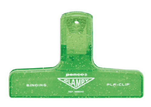 *Hightide - Penco - Clampy Pla-Clip - Glitter - Light Green