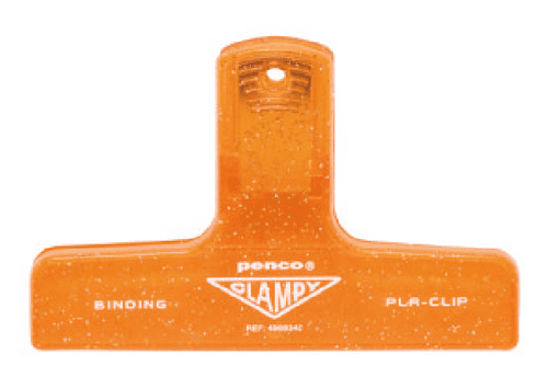 *Hightide - Penco - Clampy Pla-Clip - Glitter - Orange