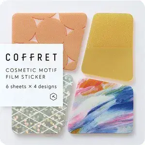 *Hitotoki - Coffret - Off Square - PET Stickers - Apricot Orange