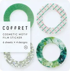 *Hitotoki - Coffret - Ring - PET Stickers - Peacock Green