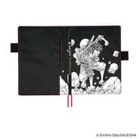 *Hobonichi Techo - A5 Cousin Cover - ONE PIECE: Straw Hat Luffy (Black)