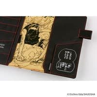 *Hobonichi Techo - A5 Cousin Cover - ONE PIECE: Straw Hat Luffy (Black)