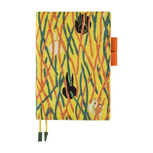 **Hobonichi Techo - A5 Cousin Cover - Unsodo: Bijutsukai (Wild Rabbits)