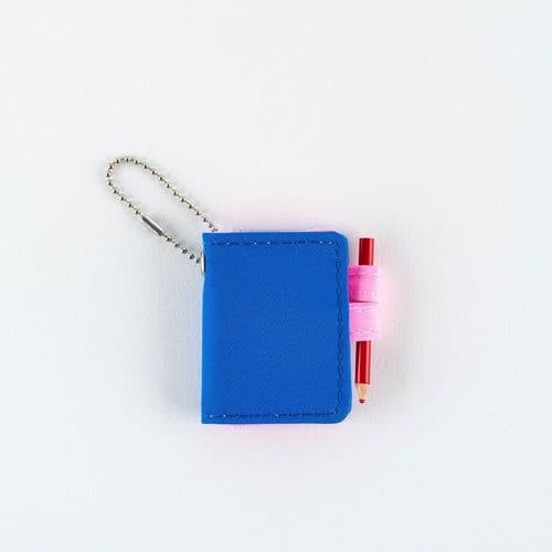 *Hobonichi Techo - Mini Keychain - Blue x Pink