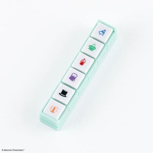 *Hobonichi Techo - Moomin: Kodomo no kao Pochitto6 Stamps