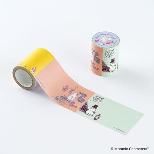 *Hobonichi Techo - Moomin: Sticky Note Roll (Moomin's Family Island Life)