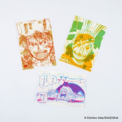 *Hobonichi Techo - ONE PIECE: Clear Folder Set of 3
