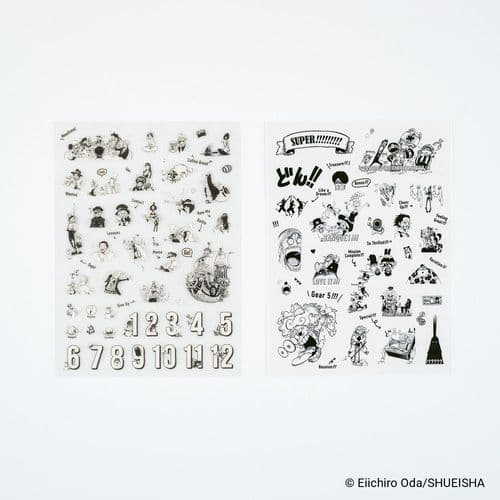 *Hobonichi Techo - ONE PIECE: Sticker Set (Daily/Super!!!)