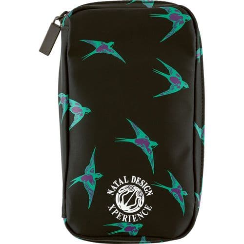 *Hobonichi Techo - Small Drawer Pouch - Natal Design: Lucky Swallow
