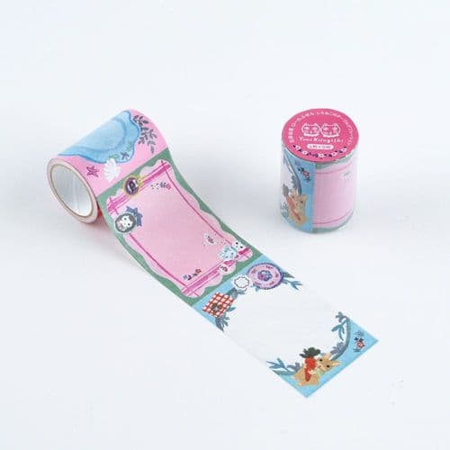 *Hobonichi Techo - Sticky Note Roll - Yumi Kitagishi: White Cat's Table