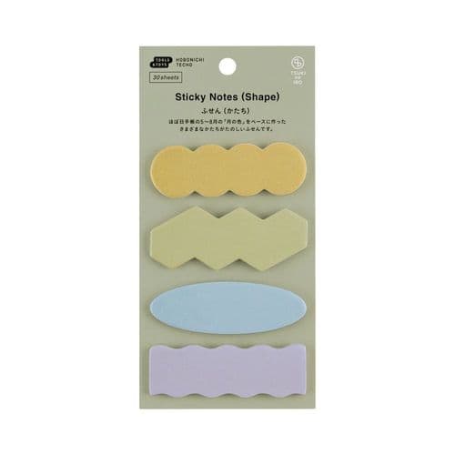 *Hobonichi Techo - TSUKI no IRO: Sticky Notes - Shape
