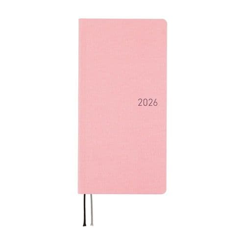 **Hobonichi Techo - Weeks: JP Version - April Start - Colours: Strawberry Milk