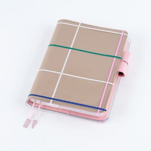 *Hobonichi Techo - Yoshie Watanabe: Cover on Cover A5 (Dotted Plaid)