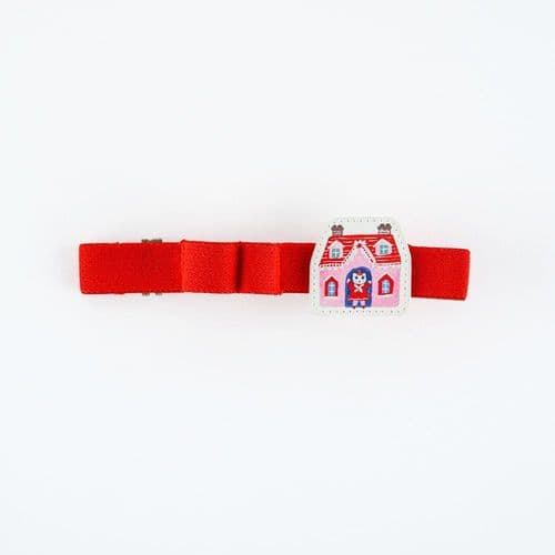 *Hobonichi Techo - Yumi Kitagishi: Book Band with Charm (White Cat)