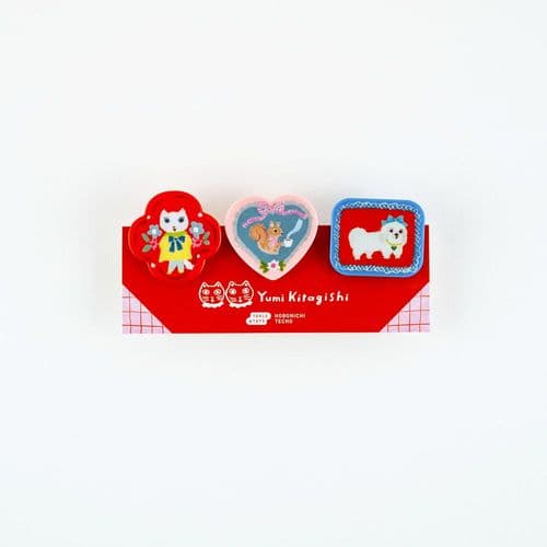 *Hobonichi Techo - Yumi Kitagishi: Clips - 3pk