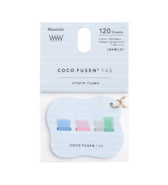 *Kanmido - Tas - Charm Fusen - Hana Blue