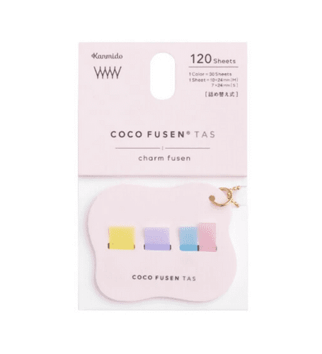 *Kanmido - Tas - Charm Fusen - Hana Pink