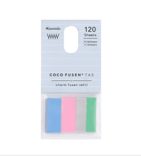 *Kanmido - Tas - Charm Fusen Refill - Blue