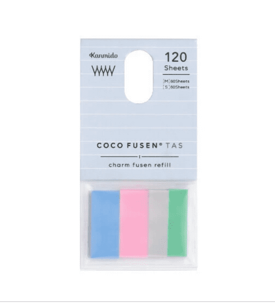 *Kanmido - Tas - Charm Fusen Refill - Blue