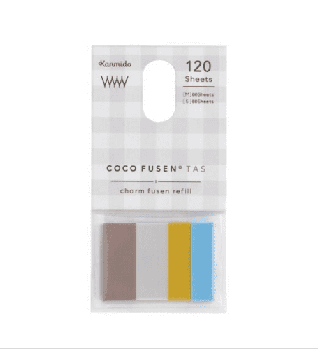 *Kanmido - Tas - Charm Fusen Refill - Gingham