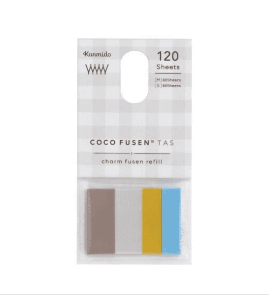 *Kanmido - Tas - Charm Fusen Refill - Gingham