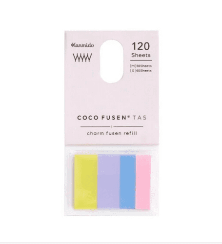 *Kanmido - Tas - Charm Fusen Refill - Pink