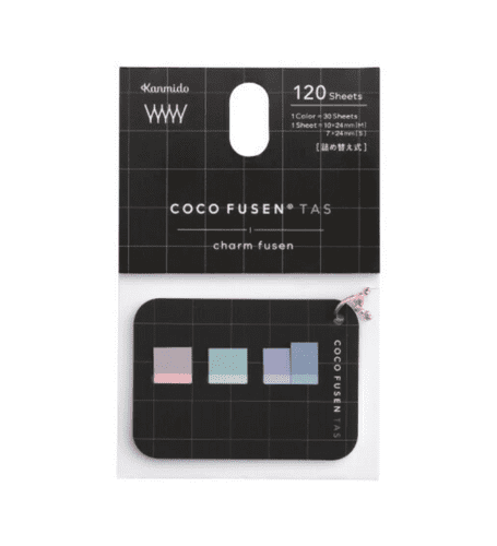 *Kanmido - Tas - Charm Fusen - Square Black