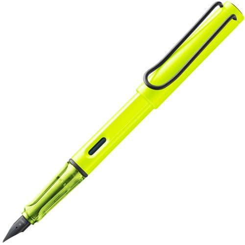 **Lamy - Safari Fountain Pen - 2026 Special Edition - Neon Yellow