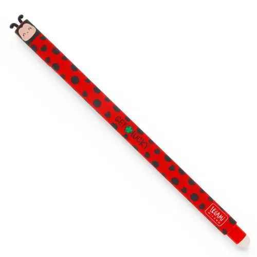 **Legami - Erasable Gel Pen - Ladybird
