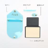 *Life x Yamama - Lifescape Collection - Clear Cover & Sticky Notes Set - Blue
