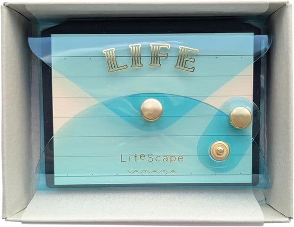 *Life x Yamama - Lifescape Collection - Clear Cover & Sticky Notes Set - Blue
