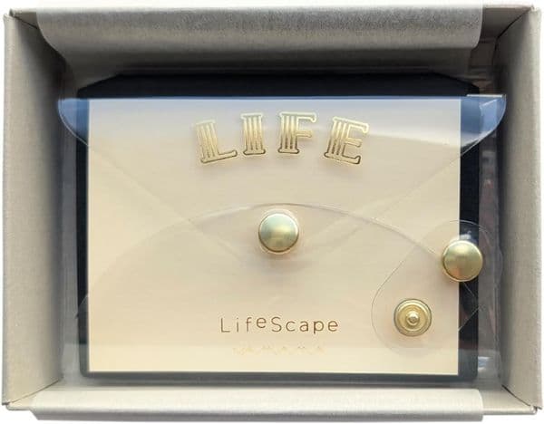 *Life x Yamama - Lifescape Collection - Clear Cover & Sticky Notes Set - Clear