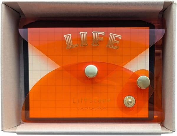 *Life x Yamama - Lifescape Collection - Clear Cover & Sticky Notes Set - Orange