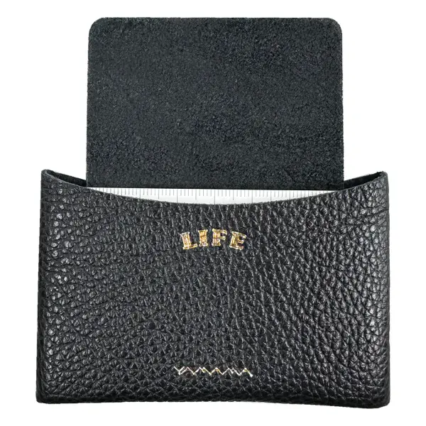 *Life x Yamama - Lifescape Collection - Pocket - Leather Black