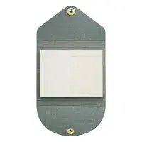 *Life x Yamama - Lifescape Collection - Sticky Notes Plain+Ruled - Grey