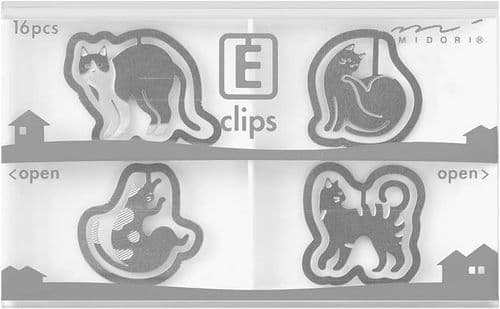 *Midori - Etching Clips - Cats