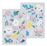 *Midori - Yuru Log 2 - Notebook (B6) - Floral