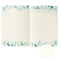 *Midori - Yuru Log 2 - Notebook (B6) - Floral