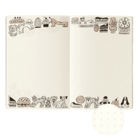 *Midori - Yuru Log 2 - Notebook (B6) - Sweets & Animals