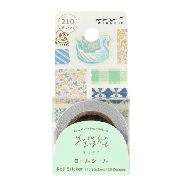 *Midori - Yuru Log 2 - Roll Stickers - Antique