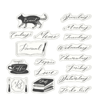 *Midori - Yuru Log 2 - Roll Stickers - Caligraphy