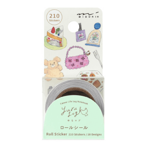 *Midori - Yuru Log 2 - Roll Stickers - Motifs