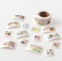 *Midori - Yuru Log 2 - Roll Stickers - Stamps