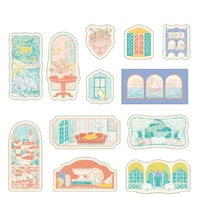 *Midori - Yuru Log 2 - Roll Stickers - Window Views