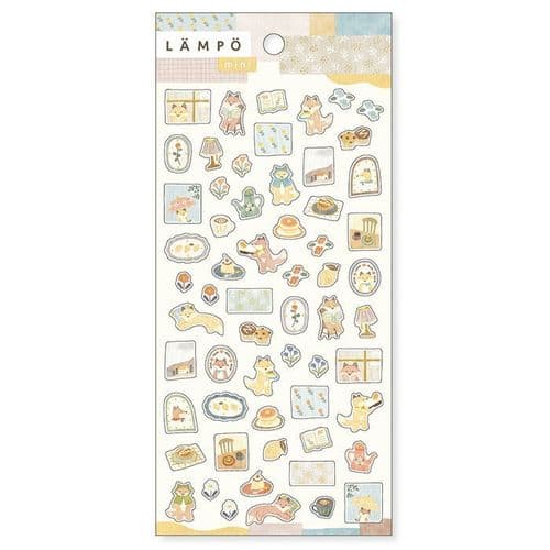 *Mind Wave - Sticker Sheet - Lampo - Fox & Rain