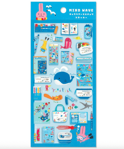 **Mindwave - Sticker Sheet - Character Miniature - Yurufishu