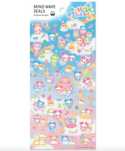 **Mindwave - Sticker Sheet - Seal Collection - Happy Fanshi