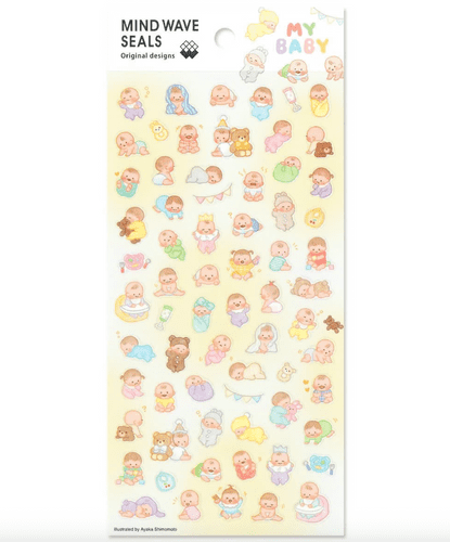 **Mindwave - Sticker Sheet - Seal Collection - My Baby