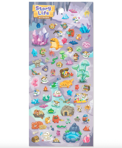 **Mindwave - Sticker Sheet - Story Life - Cave